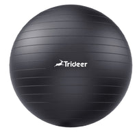 Thumbnail for Trideer Yoga Exercise Ball - 5 Sizes for Working Out, Birthing, Physical Therapy, Balance, Stability, Fitness, Office Chair - Quick Pump Included