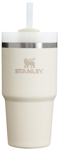 Thumbnail for Stanley Quencher H2.0 Tumbler with Straw 20 oz | Flowstate 3-Position Lid | Cup Holder Compatible for Travel | Insulated Stainless Steel Cup | BPA-Free | Cream 2.0