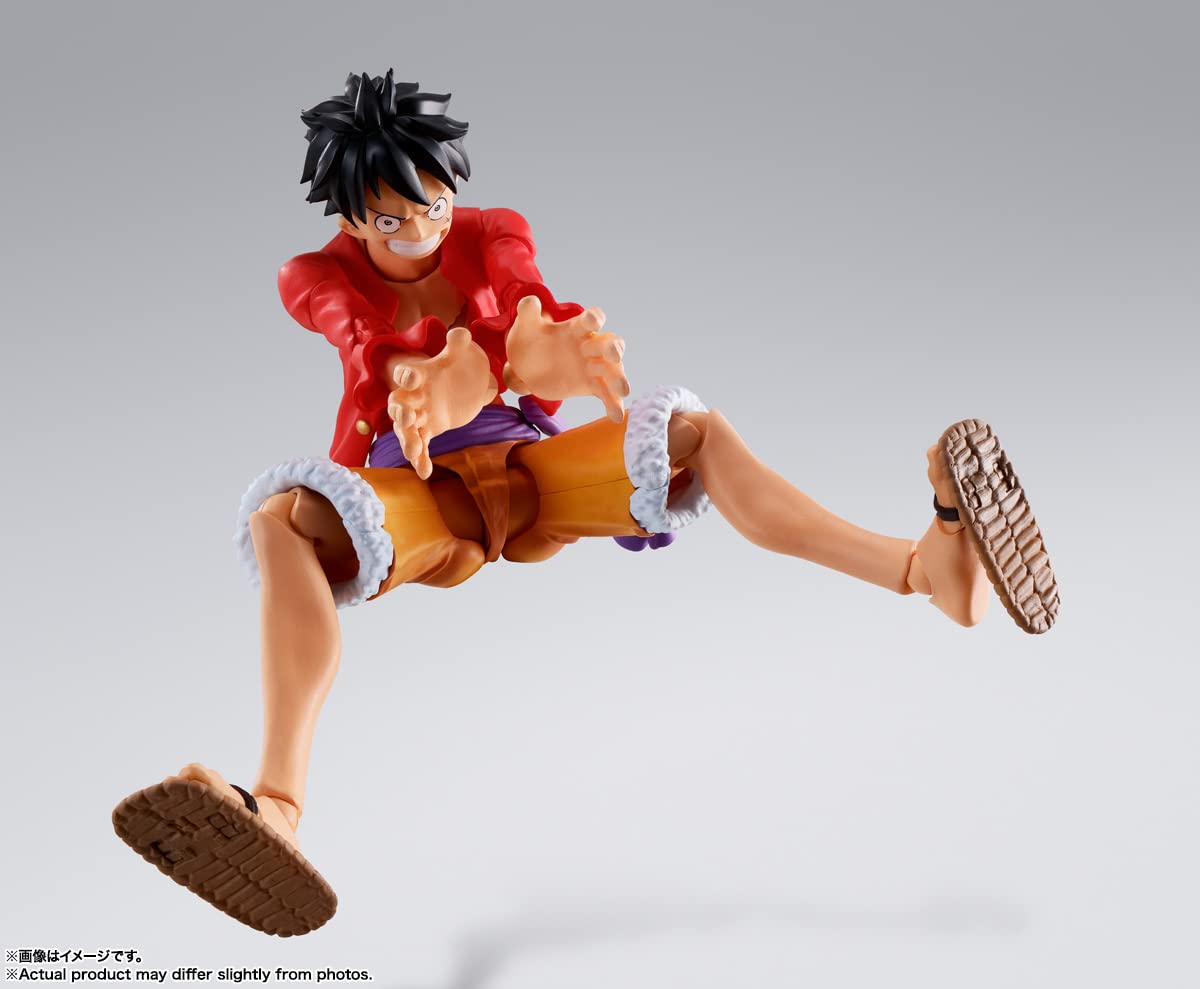 TAMASHII NATIONS - One Piece - Monkey D. Luffy -The Raid on Onigashima- S.H.Figuarts Action Figure