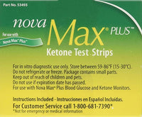 Thumbnail for Nova Max Plus Ketone Test Strips 10 Count, (40 Total)