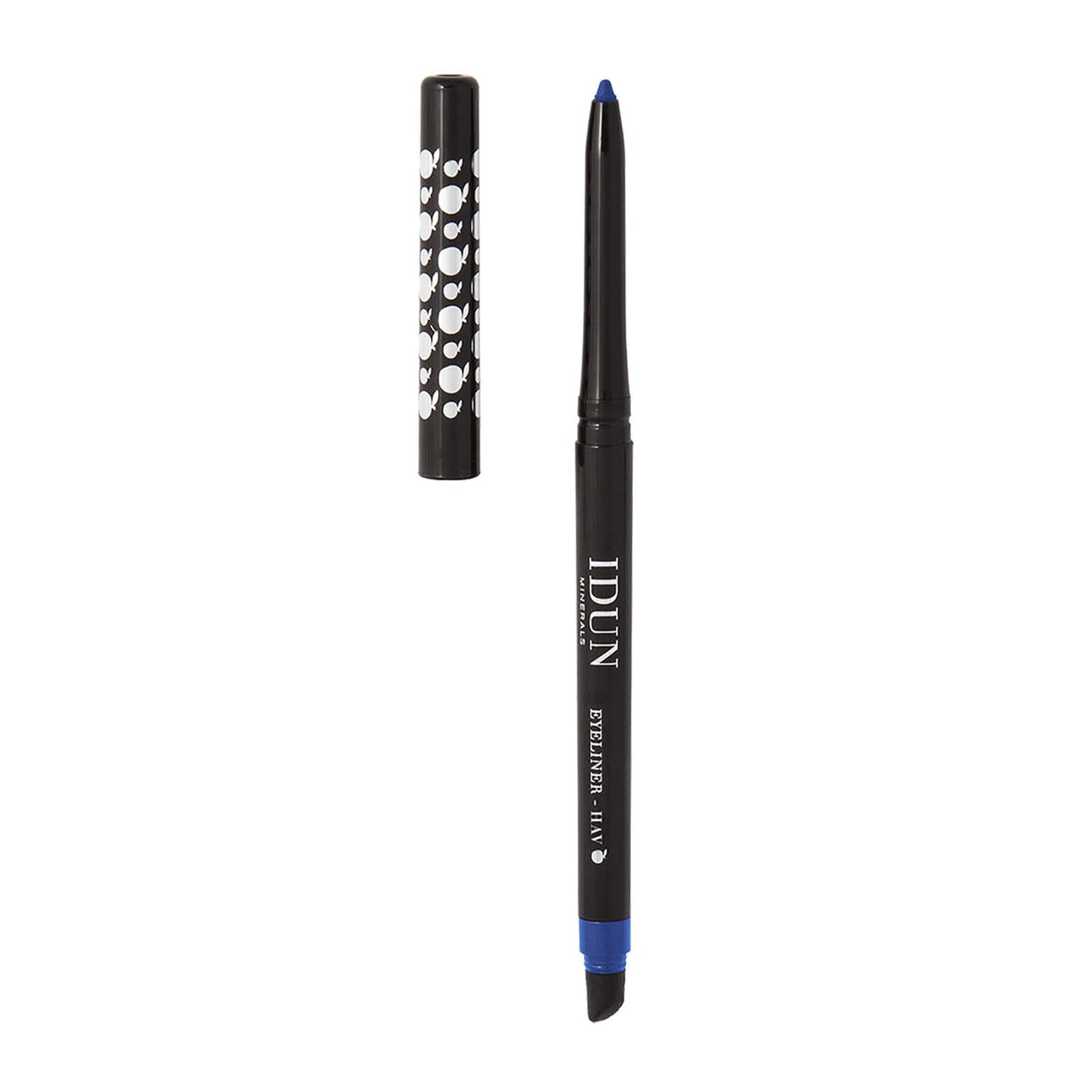 IDUN Minerals Creamy Eyeliner - Precision Pen for Flawless Eye Looks - Skin Nourishing Mineral Formula - Fine Tipped Point and Angled Smudging Tool for Sharp or Smoky Designs - 105 Hav - 0.012 oz