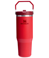 Thumbnail for Stanley IceFlow 2.0 Flip Straw Tumbler with Handle 30 oz | Twist On Lid and Flip Up Straw | Leak Resistant Water Bottle | Insulated Stainless Steel | BPA-Free | Chili Red