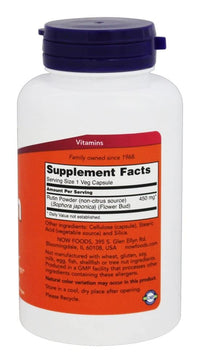 Thumbnail for NOW Foods Rutin 450 mg - 100 Veg Capsules