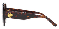 Thumbnail for Tory Burch Sunglasses TY 7191 U 172813 Dark Tortoise Brown Gradient