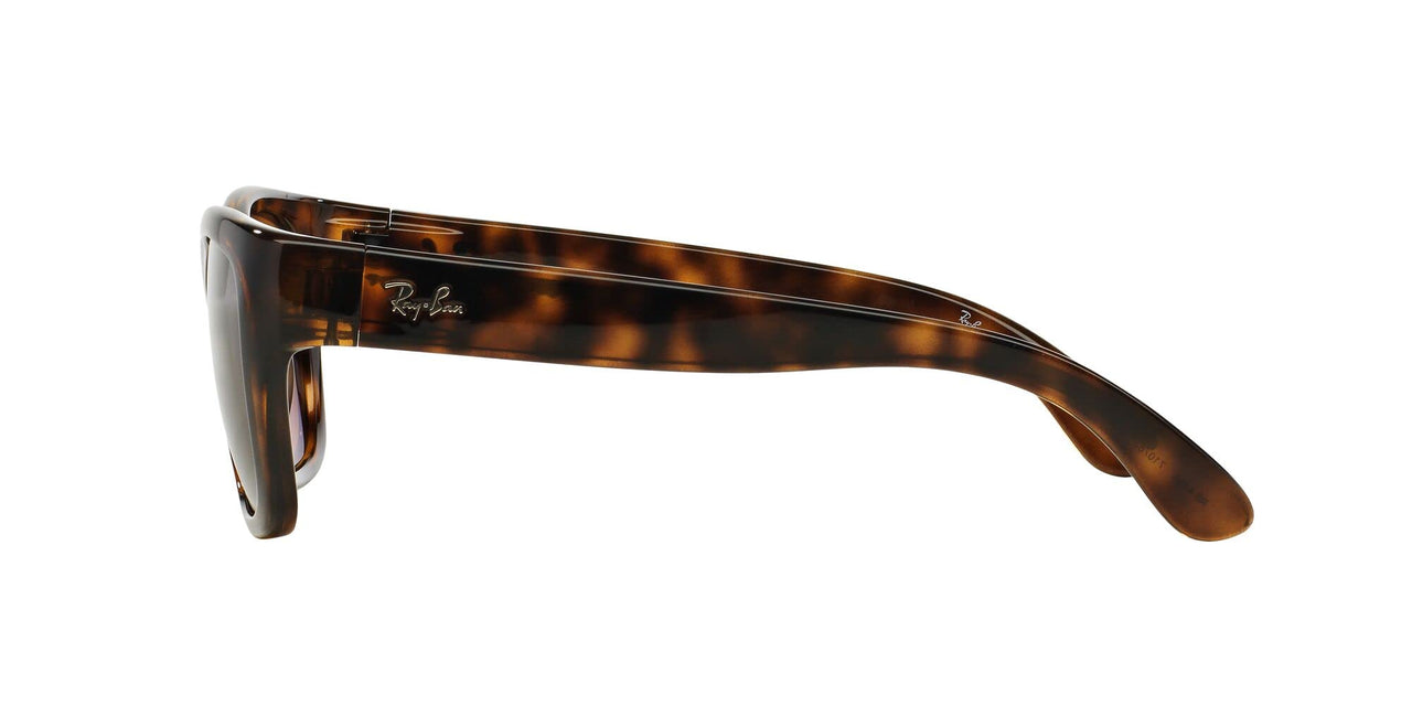 Ray-Ban RB4194 Polarized Square Sunglasses, Light Havana, 53 mm