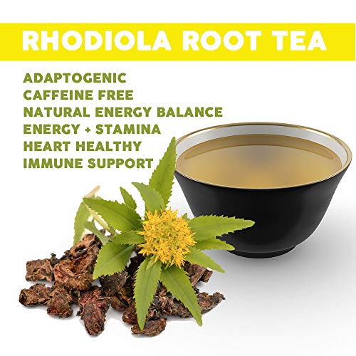 Bravo Tea Absolute Rhodiola Herbal Tea Caffeine Free, 20 Tea Bags