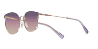 Thumbnail for Coach HC7151D Sunglasses, Shiny Rose Gold/Transparent Purple, 63 mm
