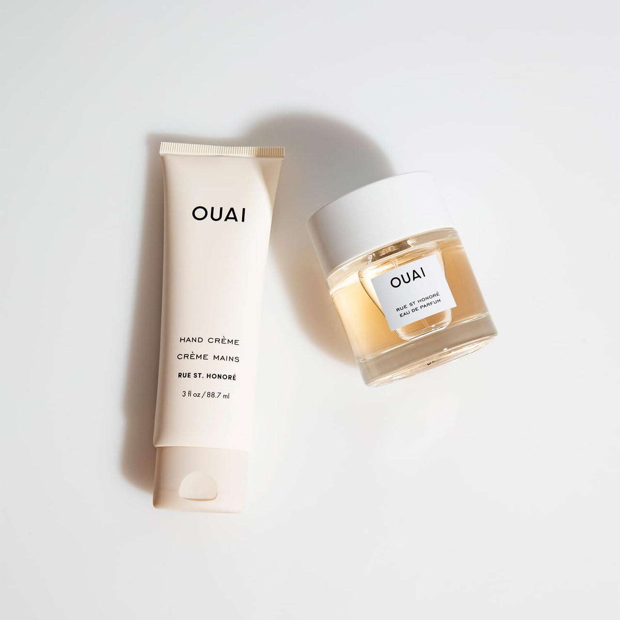 OUAI Rue St. Honore Eau de Parfum - Elegant Womens Perfume for Everyday Wear - Fresh Floral Scent with Notes of Violet, Gardenia, and Delicate Hints of Ylang Ylang and Musk (1.7 Oz)