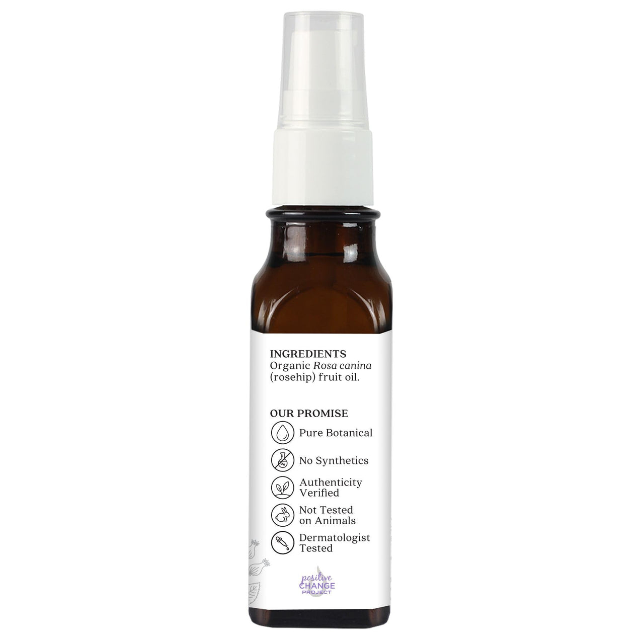 Aura Cacia Organic Rosehip Skin Care Oil | GC/MS Tested for Purity | 30ml (1 fl. oz.)