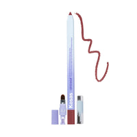 Thumbnail for Kosas Hotliner Retractable Lip Liner Pencil with Built-In Brush & Sharpener - Easy Contouring, Hydrating, Long-Lasting - Pigmented Creamy Texture for Plumping Lips - Hyaluronic Acid & Konjac- Beyond