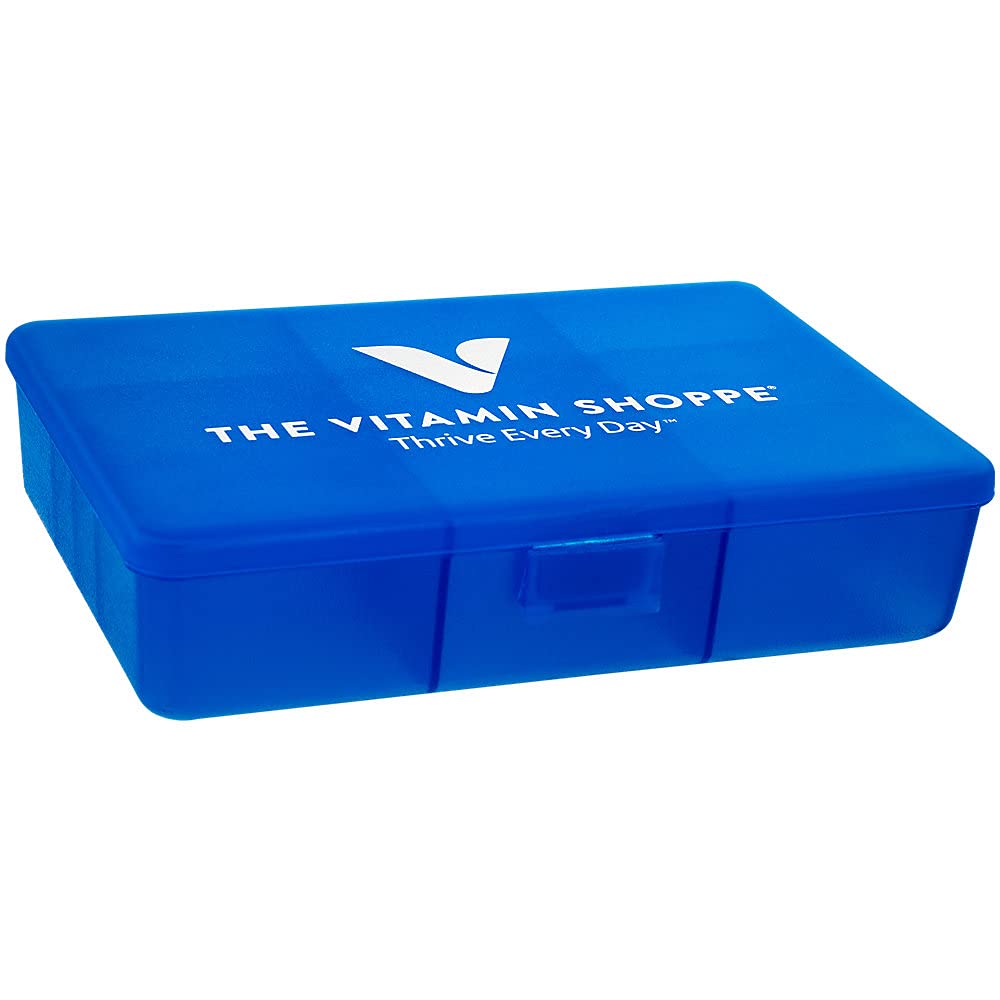 Vitamin Pill Chest - Blue (1 Case) by The Vitamin Shoppe