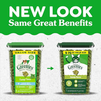 Thumbnail for Greenies Cat Treats, Feline Veterinarian-Recommended Adult Natural Dental Treats, Catnip Flavor, 9.75 oz. Tub