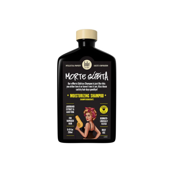 Lola From Rio - Morte Subita - Moisturizing Shampoo For Dry And Damaged Hair That Has Been Chemically Treated Vegan, Cruelty-free, Paraben-free, Sulfate-free 8.45 Fl Oz