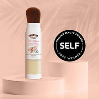 Thumbnail for Hawaiian Tropic Mineral Powder Sunscreen Brush SPF 30 | Beach Essentials, Zinc Oxide Mineral Sunscreen Powder SPF, Face Sunblock Travel Size, Brush On Sun Screen Protector for Face and Body, 0.15oz