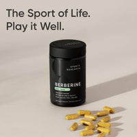 Thumbnail for Sports Research Berberine - Herbal Ayurvedic Metabolic Health Support - 1000mg - 120 Capsules - Vegan Certified, Gluten-Free, Non-GMO