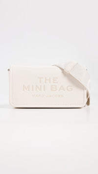 Thumbnail for Marc Jacobs Womens The Leather Mini Bag Cotton Onesize