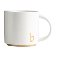 Thumbnail for COLLECTIVE HOME - Monogram Ceramic Mugs, 15 oz Golden Initial Coffee Cups, Elegant Alphabet Tea Mugs, Elegant Personalized Mug with Gift Box, Luxurious Cups for Office and Home (b)