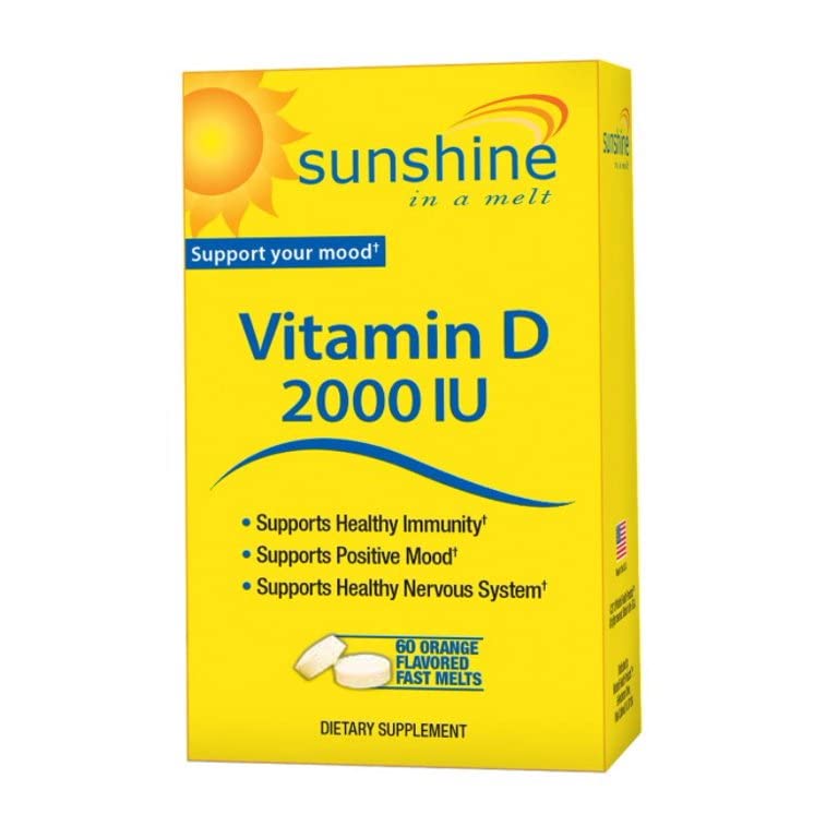 Windmill Health Products Sunshine Super Vitamin D - 2000 IU - 60 Tablets