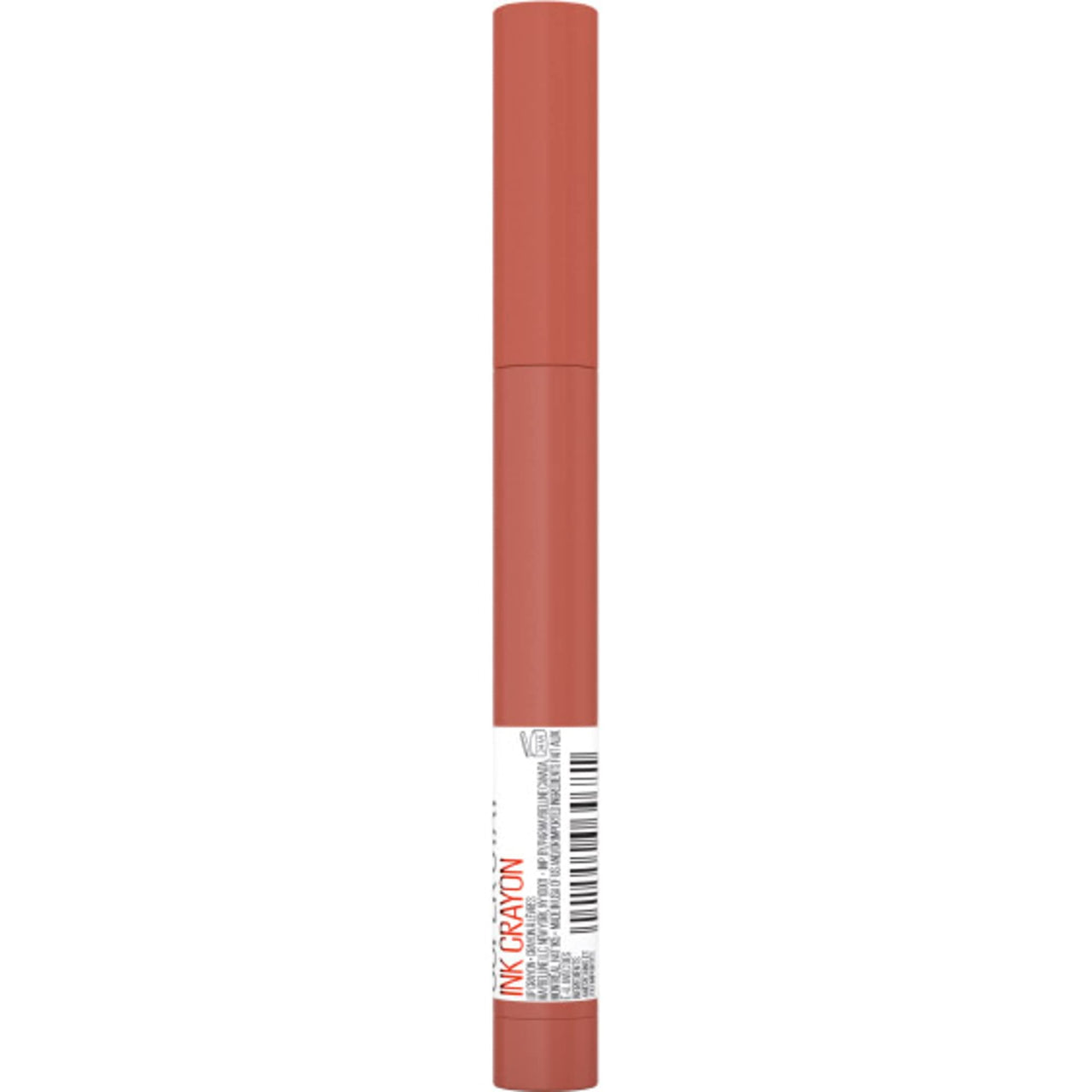 Maybelline Super Stay Ink Crayon Matte Longwear Lipstick Makeup, 160 Stop At Nothing, 0.04 oz