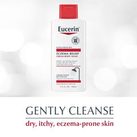 Thumbnail for Eucerin Eczema Relief Cream Body Wash, Eczema Body Wash with Colloidal Oatmeal, Ceramide-3 and Licorice Root Extract, 13.5 Fl Oz Bottle