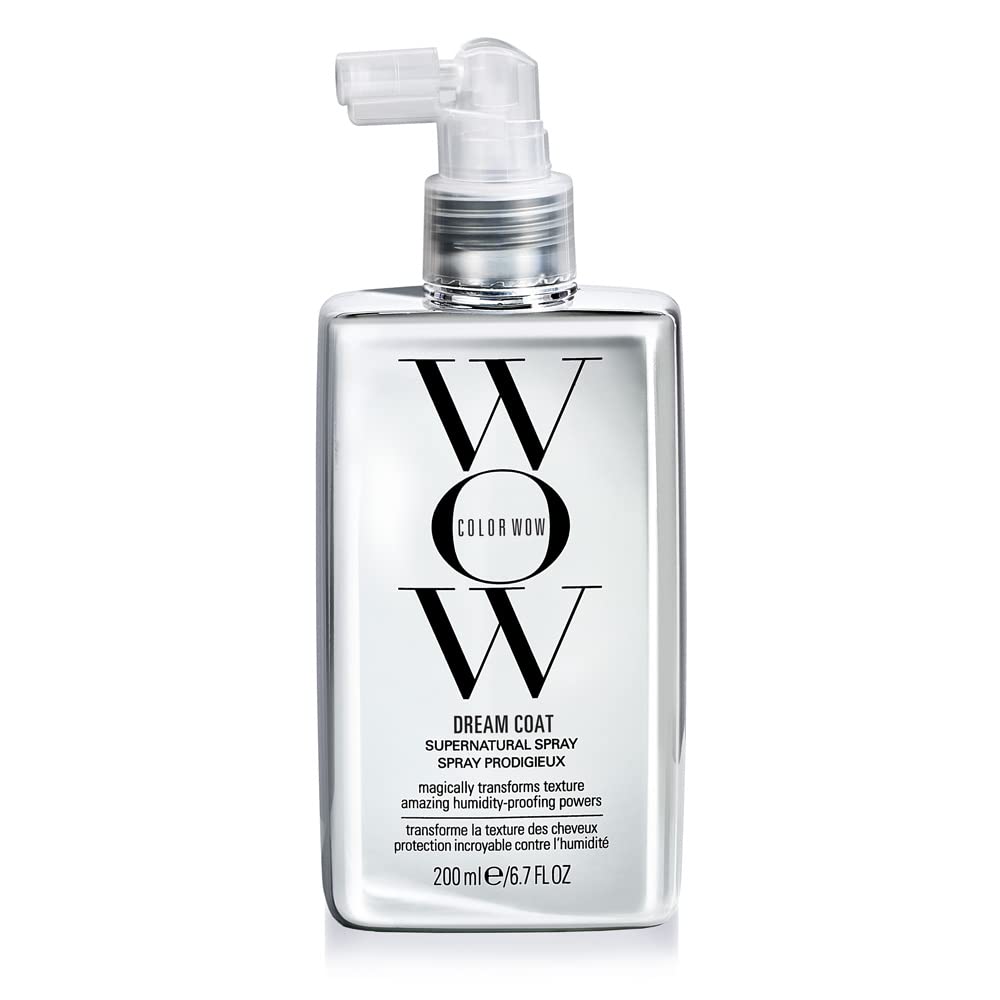 COLOR WOW Dream Coat Supernatural Spray, 6.7 Fl Oz â€“ Keep Your Hair Frizz-Free and Shiny No Matter the Weather with Award-Winning Anti-Humidity Treatment
