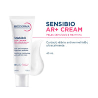 Thumbnail for Bioderma Sensibio AR+ Cream, Facial Redness Relief Lotion for Sensitive Skin, Soothing and Moisturizing Care