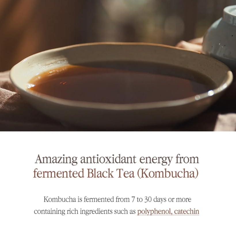 Pyunkang Yul PKY Black Tea Time Reverse Eye Cream, Hyaluronic Acids, Ceramide Rich Nourishment, Moisture Barrier and Peptides Increasing Skin Elasticity, Fermented Black Tea 0.85 fl.oz.