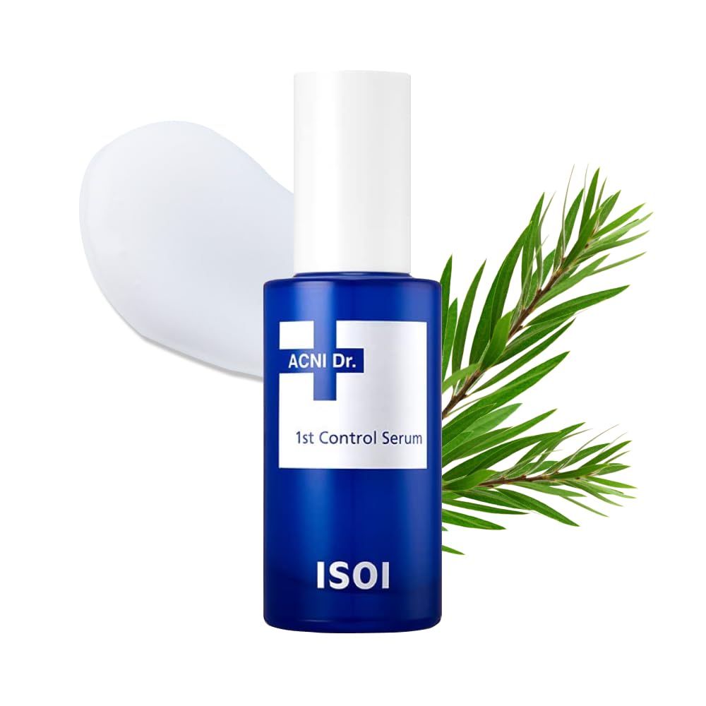 ACNI Dr. 1st Control Serum, Fast-Soothing Formula for Acne-Prone Skin, Non-Comedogenic Daily Serum for Oil-Water Balance, Korean Skin Care (1.35 fl.oz./40ml)