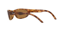 Thumbnail for Ray-Ban Men's RB4033 Predator Rectangular Sunglasses, Havana/Polarized Brown, 60 mm