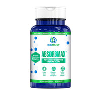 Thumbnail for BioTrust AbsorbMax Broad Spectrum Digestive Enzyme Blend, Gluten Free, Non GMO, Digestive Support for Nutrient Digestion, Absorption and Periodic Digestive Discomfort and Bloating