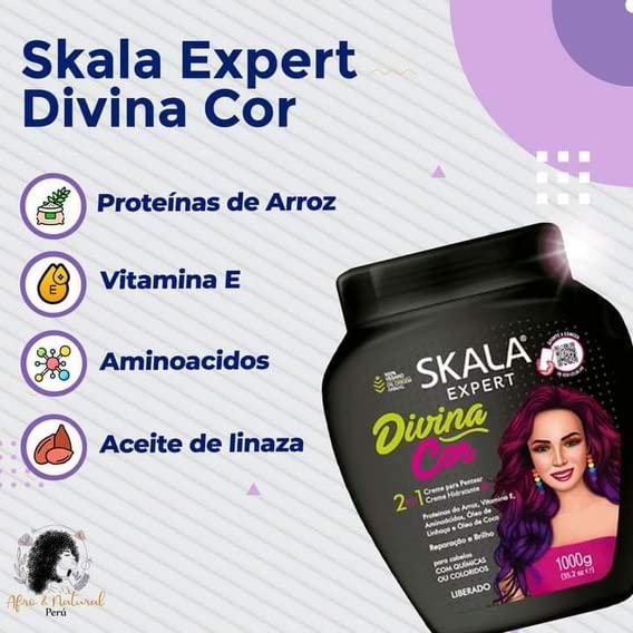 SKALA Expert Divina Cor Expert 2 in 1 Hair Treatment, 2.2 lbs (1 kg)