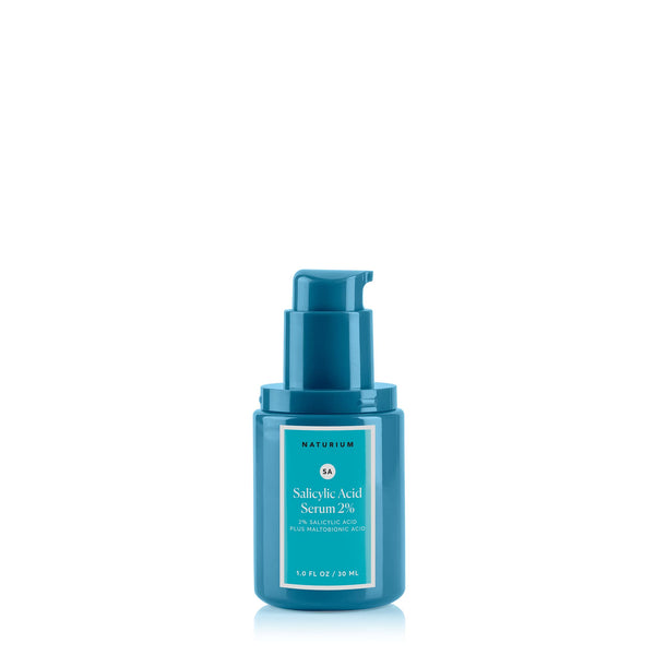 Naturium Salicylic Acid Serum 2%, Blemish Treatment with Maltobionic Acid, 1 oz