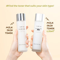 Thumbnail for TIRTIR Milk Skin Rice Toner Light | Instant Hydration with 4% Niacinamide, Pantenol, Lightweight, Pore-Tightening, Vegan, Acne-Prone, Oily Skin, Fungal Acne Safe, Korean Skin Care, 5.07 Fl Oz