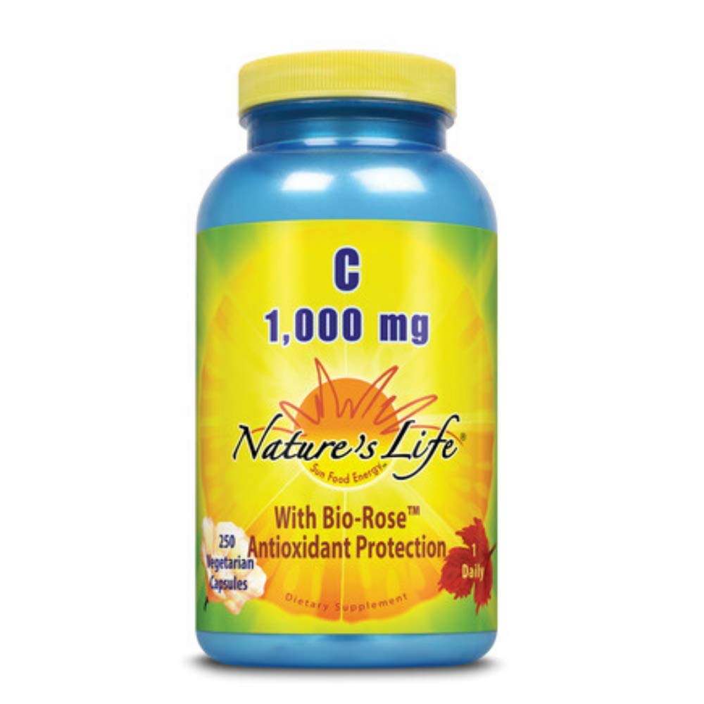 Nature's Life VIT C 1,000 mg Caps | 250 ct