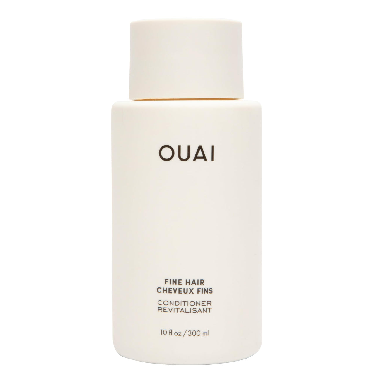 OUAI Fine Hair Conditioner - Volumizing Conditioner for Fine Hair Made with Keratin, Biotin and Chia Seed Oil - Adds Softness, Bounce and Volume - Free from Parabens, Sulfates, and Phthalates (10 Oz)