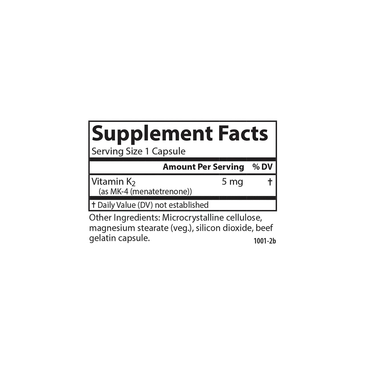 Carlson - Vitamin K2 MK-4 (Menatetrenone), 5 mg, Vitamin K Supplement, Bone Support, K2 Vitamin, Soy-Free, Vitamin K-2, 180 Capsules