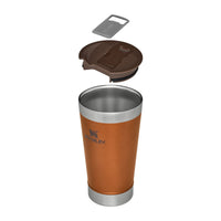 Thumbnail for STANLEY Stay-Chill Beer Pint 16 oz | Wide Mouth Lid | Built-In Bottle Opener | Beer Tumbler Cup | Insulated Stainless Steel Pint Glass | BPA-Free | Maple