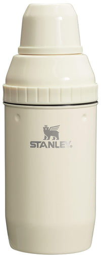 Thumbnail for Stanley Happy Hour Cocktail Shaker Set 20 oz | Bartender Kit for Camping and Travel | Cocktail Drink Mixing Set with 2 Cups | Insulated Stainless Steel | BPA-Free | Cream Gloss