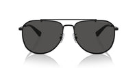 Thumbnail for COACH Sunglasses HC 7164 934487 Cr626 Satin Black Grey Solid