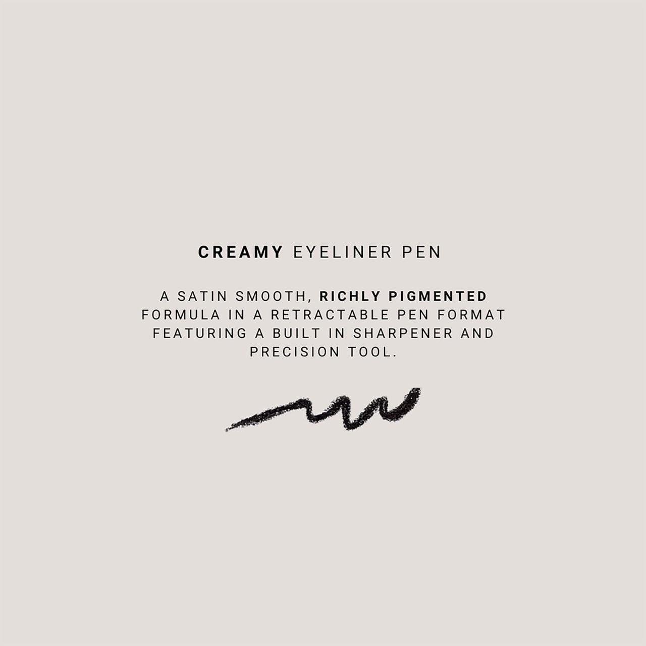 IDUN Minerals Creamy Eyeliner - Precision Pen for Flawless Eye Looks - Skin Nourishing Mineral Formula - Fine Tipped Point and Angled Smudging Tool for Sharp or Smoky Designs - 101 Lava - 0.012 oz