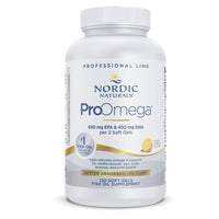 Thumbnail for Nordic Naturals ProOmega, Lemon Flavor - 120 Soft Gels - 1280 mg Omega-3 - High Potency Fish Oil with EPA & DHA - Promotes Brain, Eye, Heart, & Immune Health - Non-GMO - 60 Servings