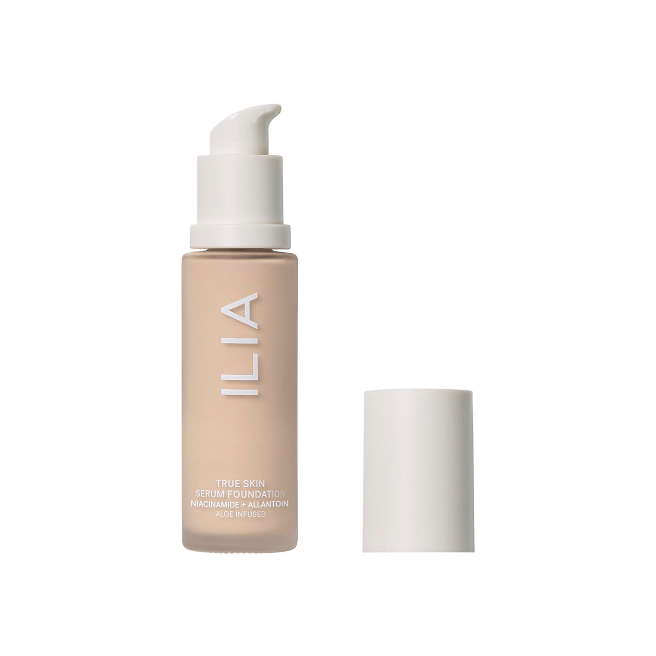 ILIA - True Skin Serum Foundation | Non-Comedogenic, Cruelty-Free, Vegan, Weightless Feel, Buildable Coverage, Safe for Sensitive Complexion (Formentera SF1)