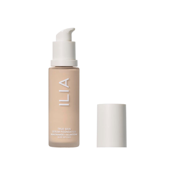 ILIA - True Skin Serum Foundation | Non-Comedogenic, Cruelty-Free, Vegan, Weightless Feel, Buildable Coverage, Safe for Sensitive Complexion (Formentera SF1)