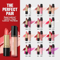 Thumbnail for Revlon Super Lustrous Lipstick, Creamy Formula For Soft, Fuller-Looking Lips, Moisturized Feel, 801 After Glow, 0.15 oz