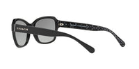 Thumbnail for Coach Sunglasses HC 8232 551011 L1010 Black Dark Grey Gradient