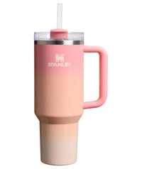 Thumbnail for STANLEY Quencher H2.0 Tumbler with Handle and Straw 40 oz | Flowstate 3-Position Lid | Cup Holder Compatible for Travel | Insulated Stainless Steel Cup | BPA-Free | Pink Mesa Sunset
