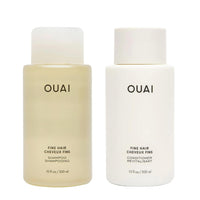 Thumbnail for OUAI Fine Shampoo and Conditioner Set - Sulfate Free Shampoo and Conditioner for Women & Men - Made with Keratin, Marshmallow Root, Shea Butter & Avocado Oil - Free of Parabens & Phthalates (10 Fl Oz)