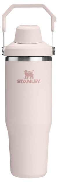 Thumbnail for Stanley IceFlow 2.0 Fast Flow Tumbler with Handle 30 oz | Twist On Angled Spout Lid | Leakproof Water Bottle | Insulated Stainless Steel | BPA-Free | Rose Quartz