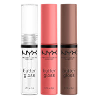 Thumbnail for NYX PROFESSIONAL MAKEUP Butter Gloss Lip Trio, Gift Set