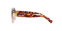 Thumbnail for Coach HC7059 Sunglasses, Purple/Gold/Grey Purple Gradient, 58 mm